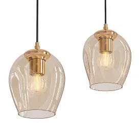 Branching bubbles pendant